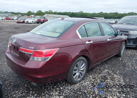 2011 Honda Accord 3.5 Ex-L from USA, damaged, VIN 1HGCP3F81BA012647